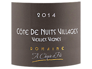 Domaine Arnaud Chopin - Côte de Nuits-Villages - Vieilles Vignes - Rouge - 2014