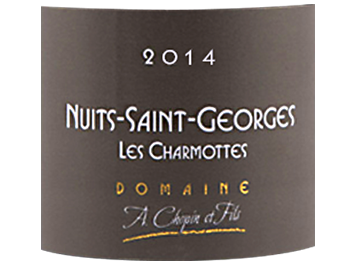 Domaine Arnaud Chopin - Nuits-Saint-Georges - Les Charmottes - Rouge - 2014