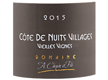 Domaine Arnaud Chopin - Côte de Nuits-Villages - Vieilles Vignes - Rouge - 2015