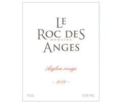 Domaine le Roc des Anges - IGP Côtes Catalanes - Aiglon - Rouge - 2019