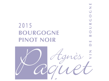 Agnès Paquet - Bourgogne - Pinot Noir - Rouge - 2015