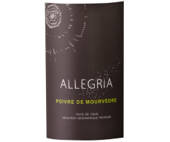 Domaine Allegria - IGP Pays de Caux - Poivre de Mourvèdre - Rouge - 2012