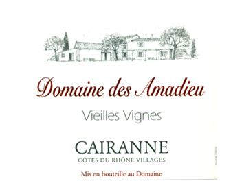 Domaine des Amadieu - Cairanne - Vieilles Vignes - Rouge - 2013