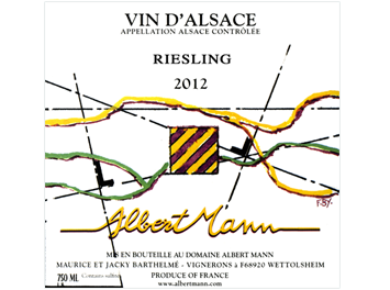 Domaine Albert Mann - Alsace - Riesling - Blanc - 2012