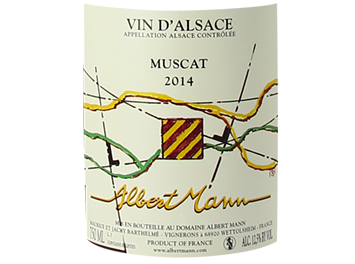 Domaine Albert Mann - Alsace - Muscat - Blanc - 2014