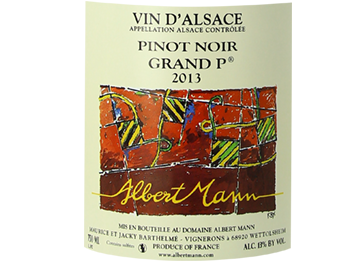 Domaine Albert Mann - Alsace - Grand P - Rouge - 2013