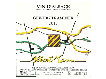 Domaine Albert Mann - Alsace - Gewurztraminer - Blanc - 2015