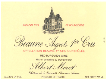 Domaine Albert Morot - Beaune 1er Cru - Aigrots - Rouge - 2007