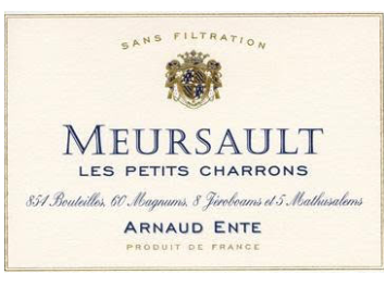 Arnaud Ente - Meursault  - Magnum Petit Charrons - Blanc - 2005