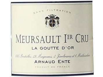 Arnaud Ente - Meursault 1er Cru - Magnum La Goutte d'Or - Blanc - 2005