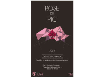 Coteaux du Languedoc - Rose de Pic Rosé 2012