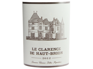 Château Haut-Brion - Pessac Léognan - Le Clarence de Haut Brion - Rouge - 2012