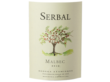 Bodega Atamisque - Mendoza - Serbal  Malbec - Rouge - 2013