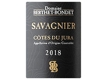 Domaine Berthet-Bondet - Côtes du Jura - Savagnier - Blanc - 2018