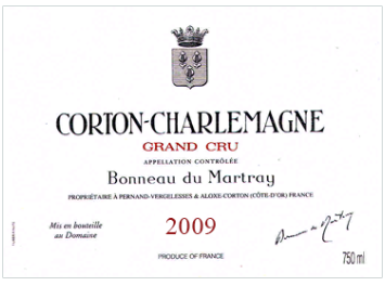 Domaine Bonneau du Martray - Corton Charlemagne Grand Cru - Blanc - 2009