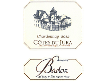 Benoît Badoz - Côtes du Jura - Chardonnay - Blanc - 2012