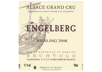 Domaine Bechtold - Alsace Grand Cru - Riesling Engelberg Blanc 2008