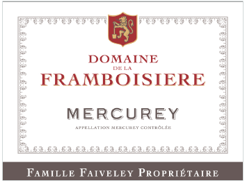 Domaine de la Framboisière - Mercurey - Rouge - 2012