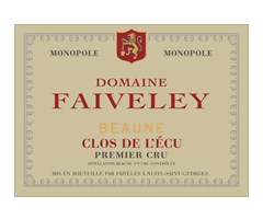 Domaine Faiveley - Beaune 1er Cru - Clos de l'Ecu - Rouge - 2013