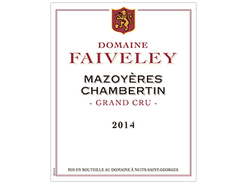 Domaine Faiveley - Mazoyères-Chambertin - Rouge - 2014