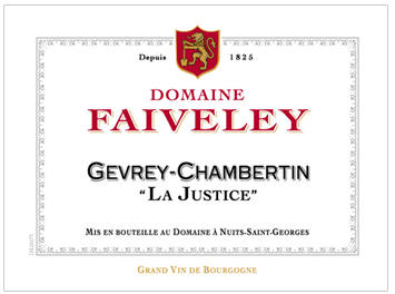 Faiveley - Gevrey-Chambertin - La Justice - Rouge - 2014