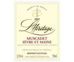 Domaine Bonnet Huteau - Muscadet Sèvre et Maine  - L'Héritage - Blanc - 2002