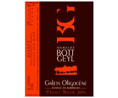 Domaine Bott Geyl - Alsace - Pinot Noir Galets Oligocène - Rouge - 2013