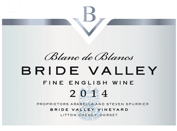 Bride Valley Vineyard - English Sparkling Wine - Blanc de Blancs - Blanc - 2014