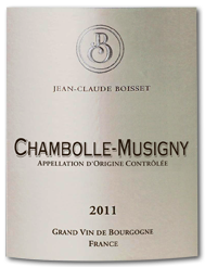 Jean Claude Boisset - Chambolle-Musigny - Rouge 2011