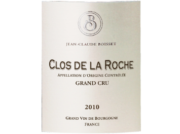 Jean Claude Boisset - Clos de la Roche Grand Cru - Rouge - 2010