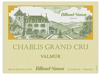 Domaine Billaud-Simon - Chablis Grand Cru - Valmur - Blanc - 2016