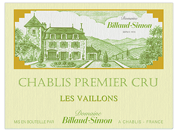 Domaine Billaud-Simon - Chablis 1er cru - Les Vaillons - Blanc - 2018