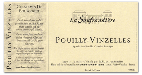 La Soufrandière - Pouilly-Vinzelles - Blanc - 2011