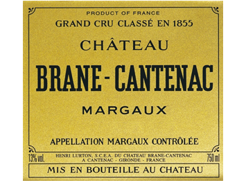 Chateau Brane Cantenac - Margaux - Rouge 2004