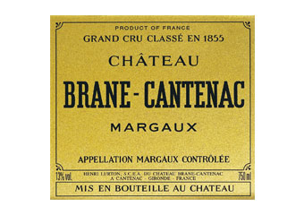 Château Brane Cantenac - Margaux - Rouge 2001