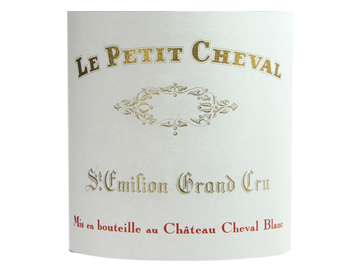 Château Cheval Blanc - Saint Emilion  - Le Petit Cheval - Rouge - 2012