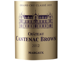 Château Cantenac Brown - Margaux - Rouge - 2012