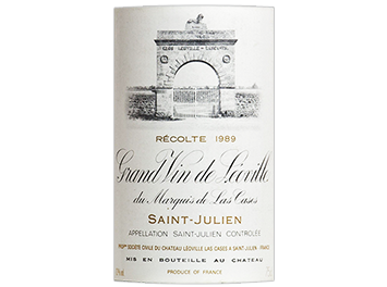 Château Léoville Las Cases - Saint-Julien - Rouge - 1989