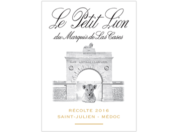 Château Léoville Las Cases - Saint-Julien - Le Petit Lion - Rouge - 2016