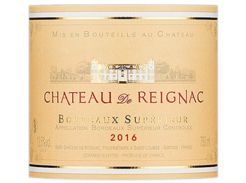 Château de Reignac - Bordeaux Supérieur - Rouge - 2016