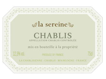 La Chablisienne - Chablis - La Sereine - Blanc - 2010