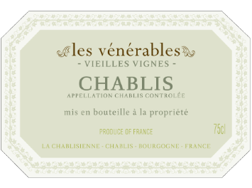 La Chablisienne - Chablis - Les Vénérables Vieilles Vignes - Blanc - 2010