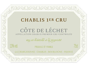 La Chablisienne - Chablis 1er Cru - Côte de Léchet - Blanc - 2011