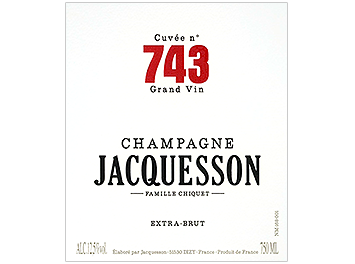 Champagne Jacquesson - Champagne - Cuvée n° 743 Extra Brut - Blanc