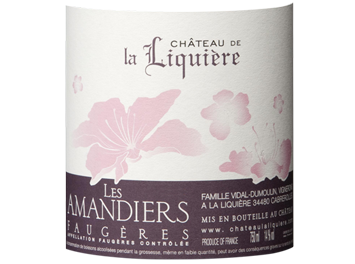 Château de la Liquière - Faugères - Les Amandiers - Rouge - 2014