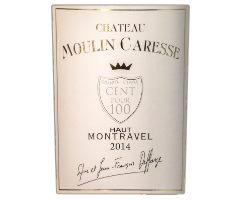 Château Moulin Caresse - Haut-Montravel- Grande Cuvée Cent Pour 100 - Blanc - 2014