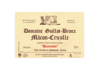 Domaine Guillot-Broux - Mâcon-Cruzille - Beaumont Rouge 2008