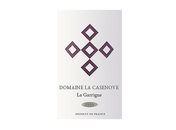 Domaine la Casenove - IGP Côtes Catalanes - La Garrigue - Rouge - 2010