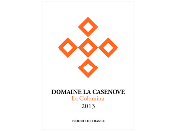 Domaine la Casenove - IGP Côtes Catalanes - La Colomina - Rouge - 2013