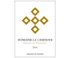 Domaine la Casenove - Muscat de Rivesaltes - Blanc - 2016